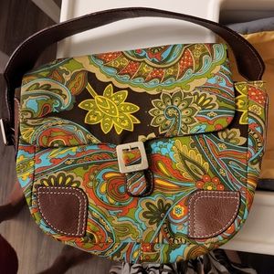 Vintage Kate Spade Paisley Lyndia Hobo Purse